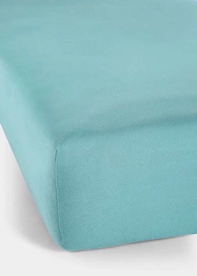 bonprix Perfekte Passform: Jersey Spannbettlaken - mint Räumungsverkauf